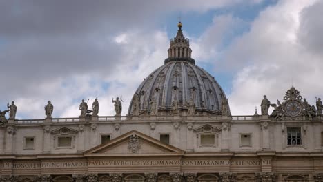 Close-view-of-dome-atop-St.-Peter's-Basilica