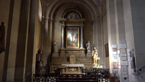 Sun-Light-Enters-Interior-of-Notre-Dame-de-Liesse-Church-in-Annecy