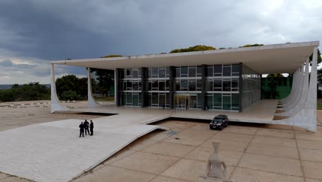 Corte-Suprema-Federal-En-Brasília,-Brasil