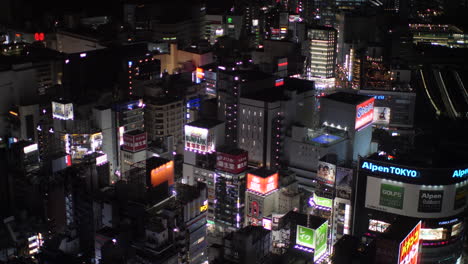 Overlooking-Shinjuku-at-night-unveils-the-epitome-of-modernity-in-a-megacity-during-the-nocturnal-hours