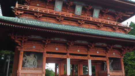 Scene-of-Koyasan-Daimon-Gate,-Koyasan,-Japan