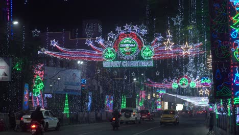 The-streets-of-Kolkata-are-decorated-with-light-and-shame-on-Christmas