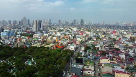 Big-built-metropolis-of-Makati-city-in-the-Philippines