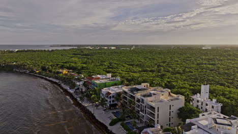 Akumal-Mexico-Aerial-v3-drone-fly-along-the-coastline-capturing-seafront-homes-and-resort-hotels-surrounded-by-lush-Mayan-jungles-with-expansive-ocean-views---Shot-with-Mavic-3-Pro-Cine---July-2023