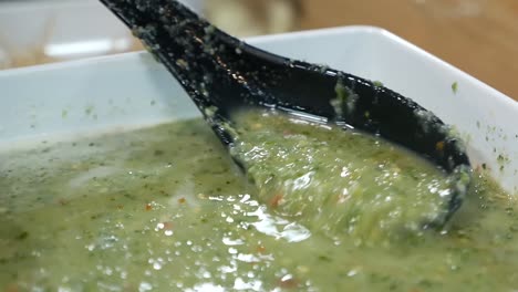 Thai-Style-Seafood-Dipping-Sauce,-Close-Up