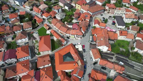 Tešanj-Ist-Eine-Kleine-Stadt-Im-Norden-Von-Bosnien-Und-Herzegowina