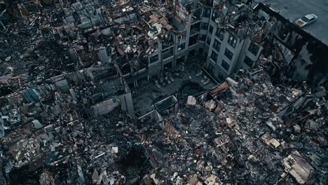 Destruido-Quemado-Zona-Residencial-En-La-Ciudad-Americana