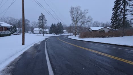Slow-motion-video-of-a-snowy-nor’easter-in-the-suburbs-of-New-York-City,-on-a-winter's-day