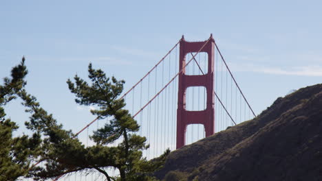 Suspension-Bridge-Of-The-Golden-Gate-In-California-To-Link-San-Francisco-With-Marin-County-In-The-United-States