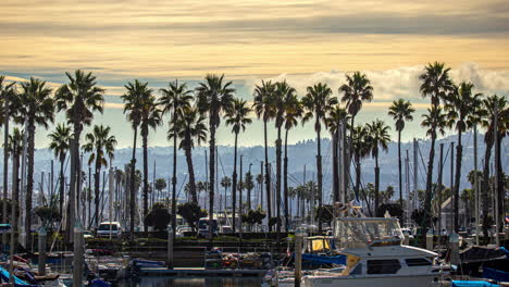 King-Harbor-Teurer-Luxus-Yachtclub-Bootshafen-In-Kalifornien,-USA