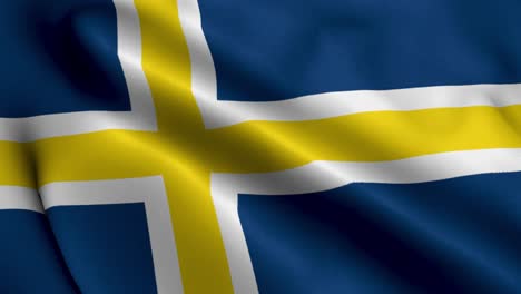 Bandera-De-La-Región-Sueca-Ley-Rosa