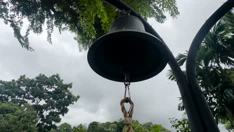 Huge-Bell-Of-Happiness-At-Faber-Peak's-Garden-In-Singapore