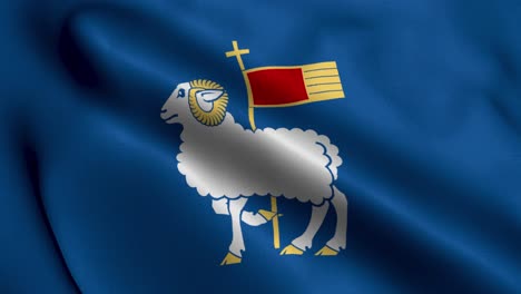 Bandera-Del-Condado-Sueco-De-Gotlands