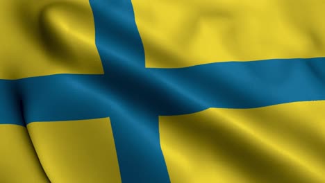 Flagge-Der-Schwedischen-Region-Östergötland