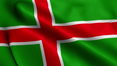 Bandera-De-La-Región-Sueca-De-Smaland
