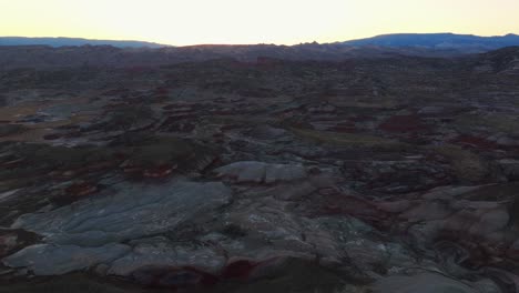Aerial-drone-view-of-Bentonite-Hills