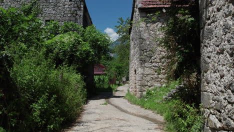 A-street-of-abandoned-village