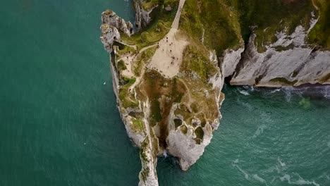 Flying-high-above-the-rocks-of-Etretat-in-France