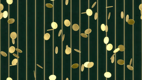 Gold-coin-background-loop-tile-swirling