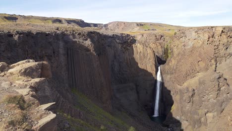 Litlanesfoss-waterfall-in-East-Iceland