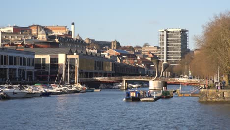 Bristol-Harbourside-On-Sunny-Day-4K