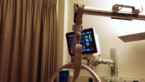 cardiogram-monitor-in-hospital-room-shows-patient-heart-rate-and-condition