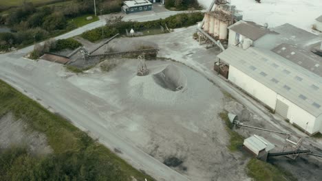 Flying-over-danish-industrial-area-with-DJI-drone