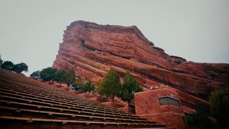 North-Rock-of-Red-Rocks-Amphitheatre-and-empty-seating