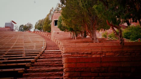 Stairs-leading-up-Red-Rocks-Amphitheatre