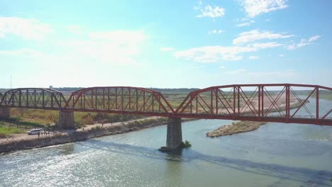 Eisenbahnbrücke,-Die-Die-Grenze-Zwischen-Mexiko-Und-Den-Vereinigten-Staaten-überspannt