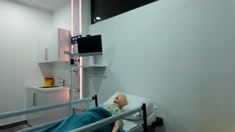 Child-simulation-dummy-and-medical-training-facility