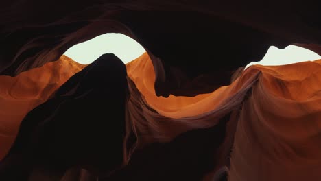 Antelope-Canyon-In-Arizona,-Wunderschöne-Naturwüste