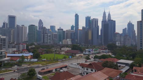 Asien-Stadt-Kuala-Lumpur-Malaysia-Stadtbild-Tag