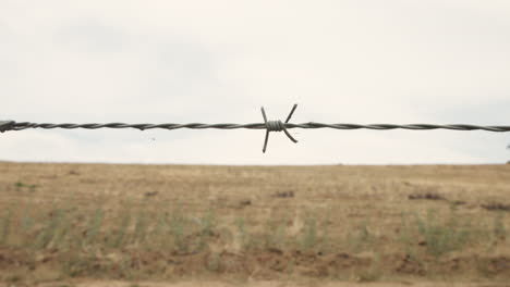 A-boarder-fence-with-barbwire