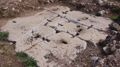 Suelo-De-Piedra-Del-Templo-De-Artemisa-En-Sardis.