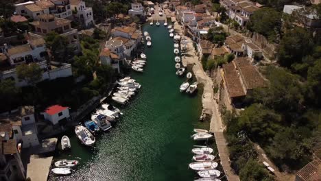 Mallorca-Hafeninsel-Drohnenschuss-Mallorca-Ende-Von-Port-Figuera