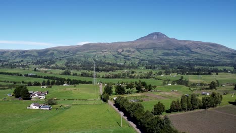Green-nature-agriculture-field-landscape-Corazón-Stratovolcano-in-Ecuador