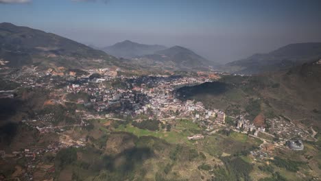 Wide-angle-aerial-view-of-the-popular-tourist-destination-of-SaPa-town