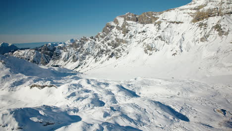 Winterlandschaft-In-Anzeinde-Im-Kanton-Waadt-Schweiz---Luftaufnahme