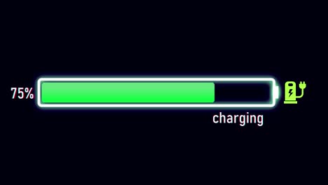 A-Bright-Green-Charging-Progress-Bar-in-Motion