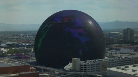 Motion-Graphics-Seen-On-MSG-Sphere-In-Las-Vegas-During-The-Day