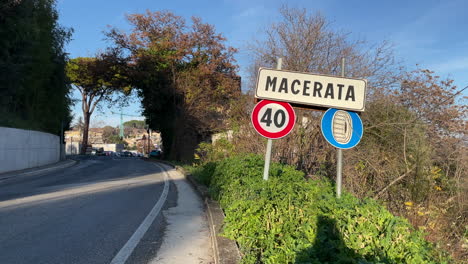 Stadt-Macerata-In-Italien
