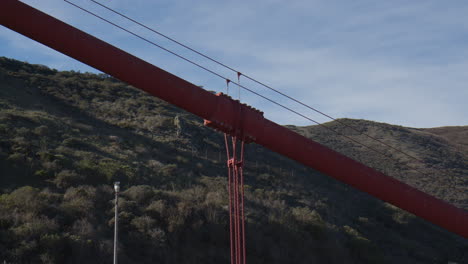 Golden-Gate-Bridge-Cable-Detail-In-San-Francisco,-California,-USA