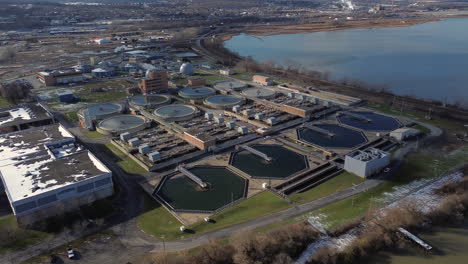 Aerial-view-of-a-wastewater-treatment-plant-in-syracuse-new-york