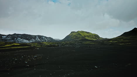 Isländische-Vulkanlandschaft