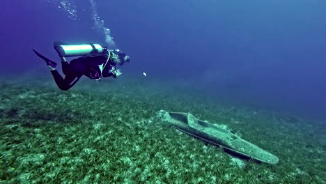 Taucher-Erkunden-Die-Unterwasserwelt