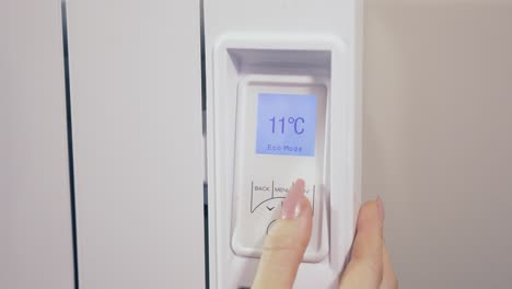 Increasing-the-smart-heater-setting-to-economy-mode