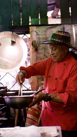 Man-cooking-in-a-latin-restaurant