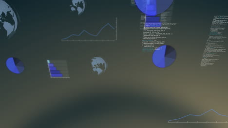 Animation-Der-Schnittstelle-Zur-Statistischen-Datenverarbeitung-Vor-Grauem-Hintergrund-Mit-Farbverlauf
