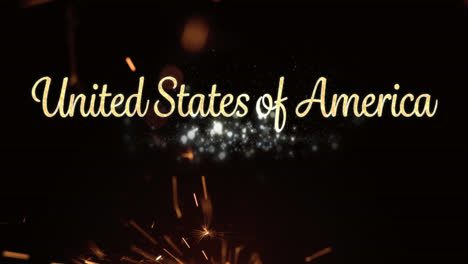 United-States-of-America-text-and-a-sparkle-for-fourth-of-July.
